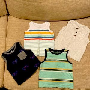 4 Carters Baby Summer Tank Tops